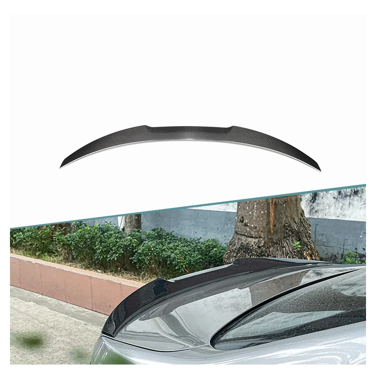 

F30 M4 Style 3K Twill All-Dry Carbon Fiber Trunk Spoiler Universal Spoiler for Cars for bmws 3 Series F30 FX
