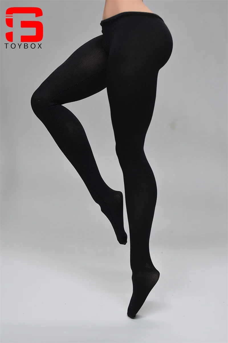 1/6 أنثى جوارب طويلة من الحرير الجليدي الملابس والاكسسوارات نموذج صالح 12 ''MS-009 AT202 TBL S52 الجندي عمل الشكل الجسم دمية #4