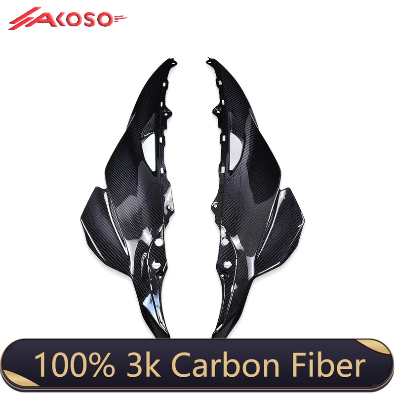 

AKOSO Premium Carbon Fiber Side Fairings for Kawasaki ZX10R 2016-2020, Dry Carbon Racing Body Kit