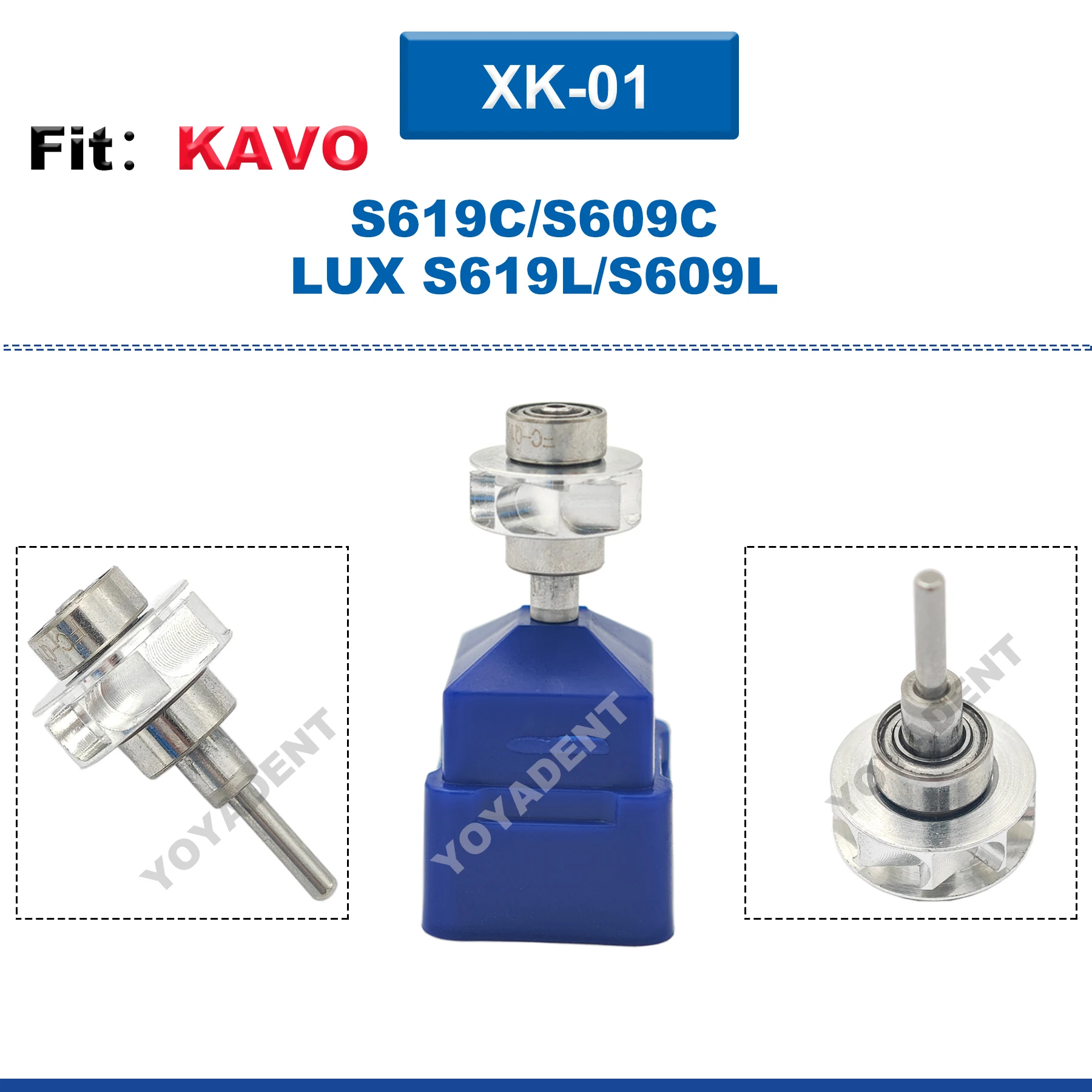 Tandheelkundige Turbine Cartridge Luchtrotor Tandheelkunde Handstuk Accessoires Fit NSK KAVO COXO Hoge Snelheid Handstuk