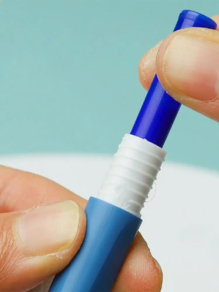 Stylo à plume rétractable, Type presse, stylo de couleur, corps de calligraphie, pratique d'écriture, cartouche d'encre échangeable crantée