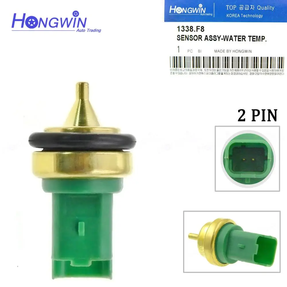 1338F8 1338.F8 Coolant Water Temperature Sensor For MINI R56 2005-2010 Clubman R55 2006-2010 Cabrio R57 2007-2010 R57 1.6L 4 Cyl