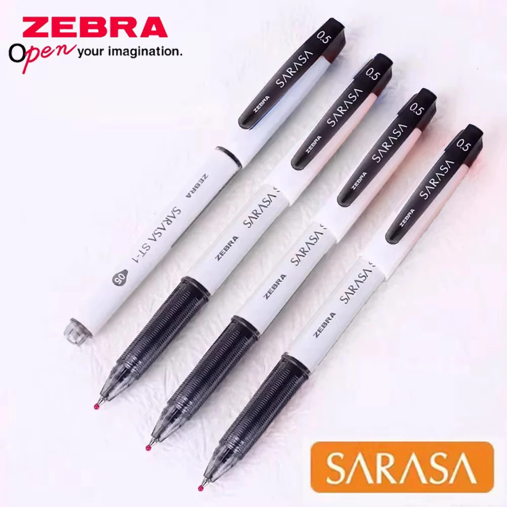 3er-Pack Zebra Gelstifte – Hochwertige japanische schwarze Tintenstifte, schnelltrocknende, glatte Rollerball-Stifte für Studenten und Berufstätige
