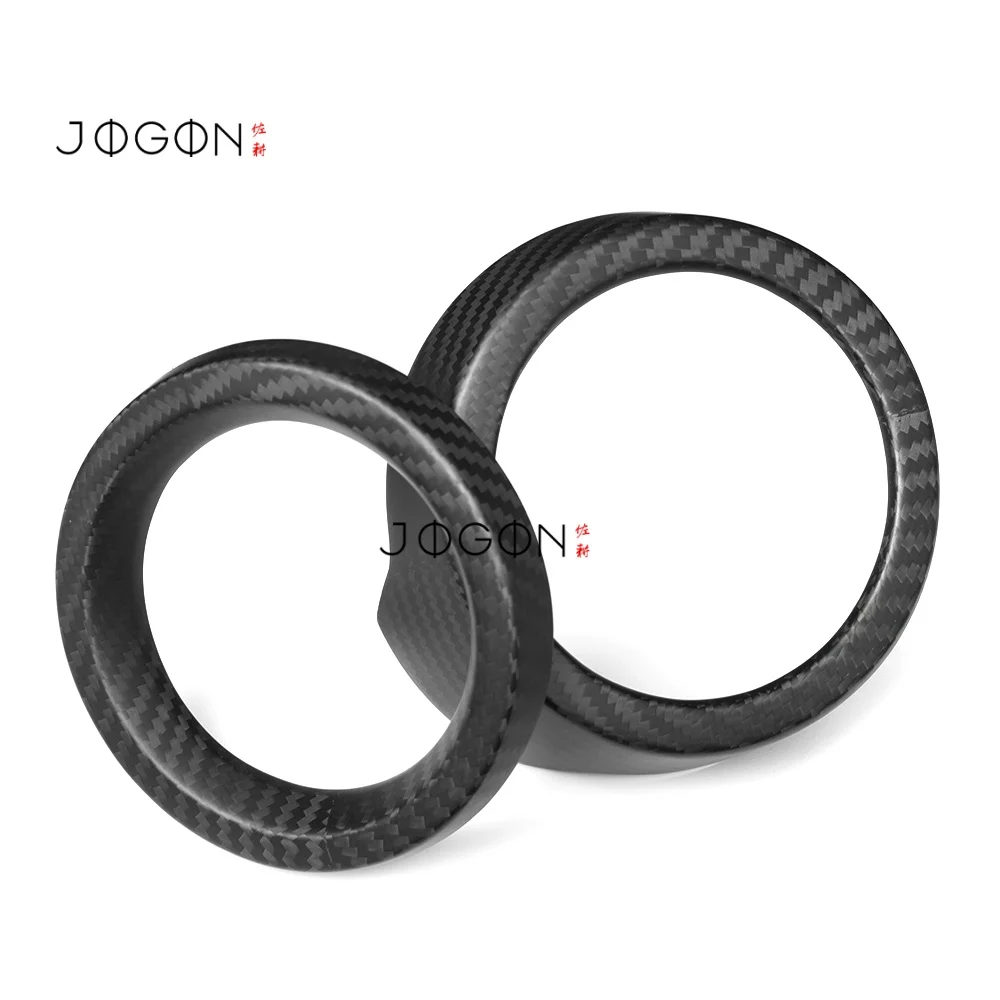 2 stuks voor Toyota GR Yaris 2025 2026 carbon fiber auto-interieur voor dashboard zijdelingse ventilatieopeningen frame cover trim accessoires