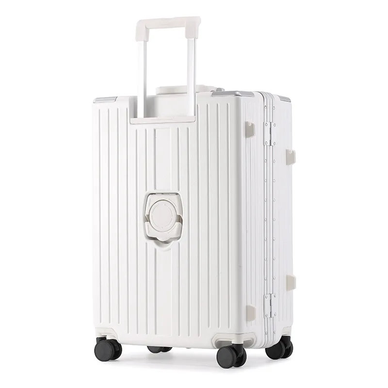 

Suitcase, multi-function, trolley case, boarding, front open pocket, wear-resistant
