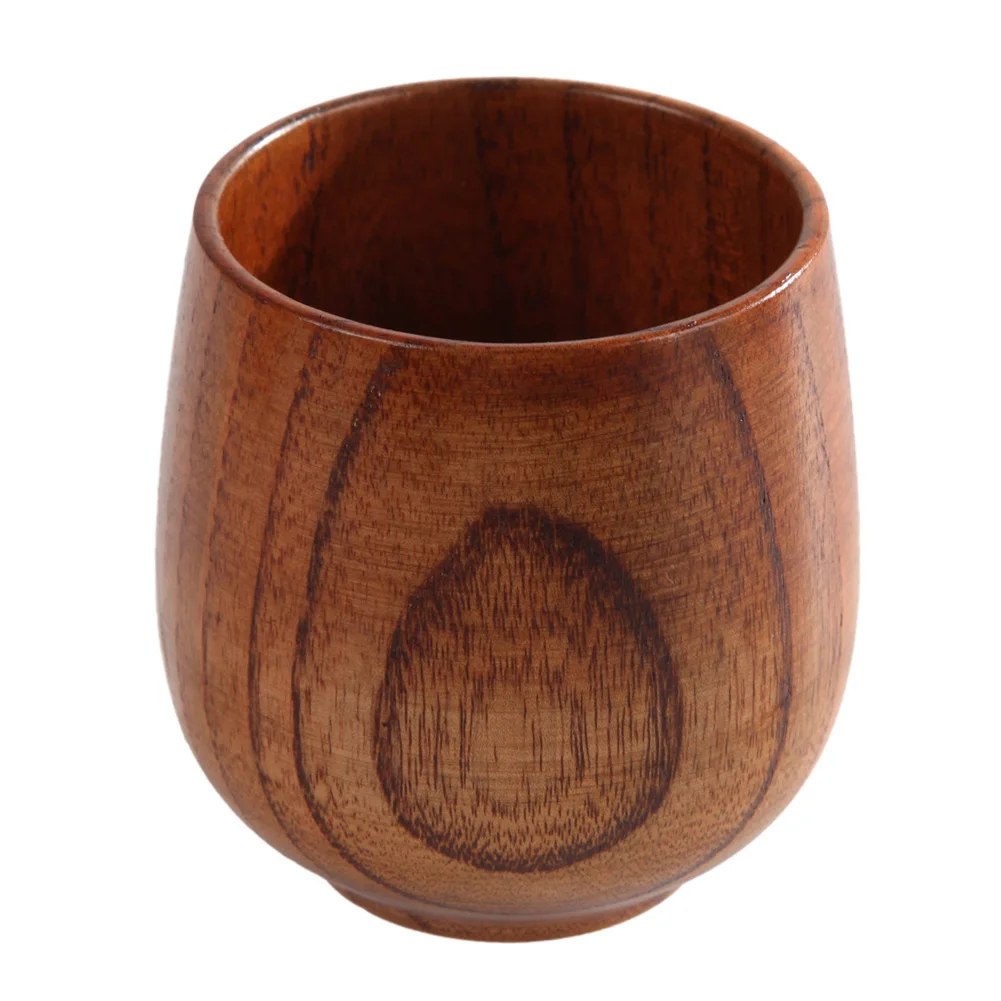 

180ML Wooden Big Belly Cup Handmade Jujube Wooden Cups Creative Vintage Coffee Milk Tea Mug Drinkware Cup Kitchen Accessories