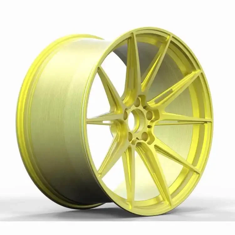 

Forged Rims Color Car Yellow Alloy Wheels For Tesla Cybertruck