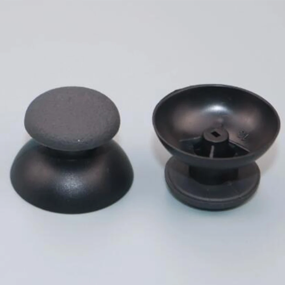3d joystick analógico para ps2/xbox 360 controlador, tampa do metal, tampa do cogumelo, 1 parte