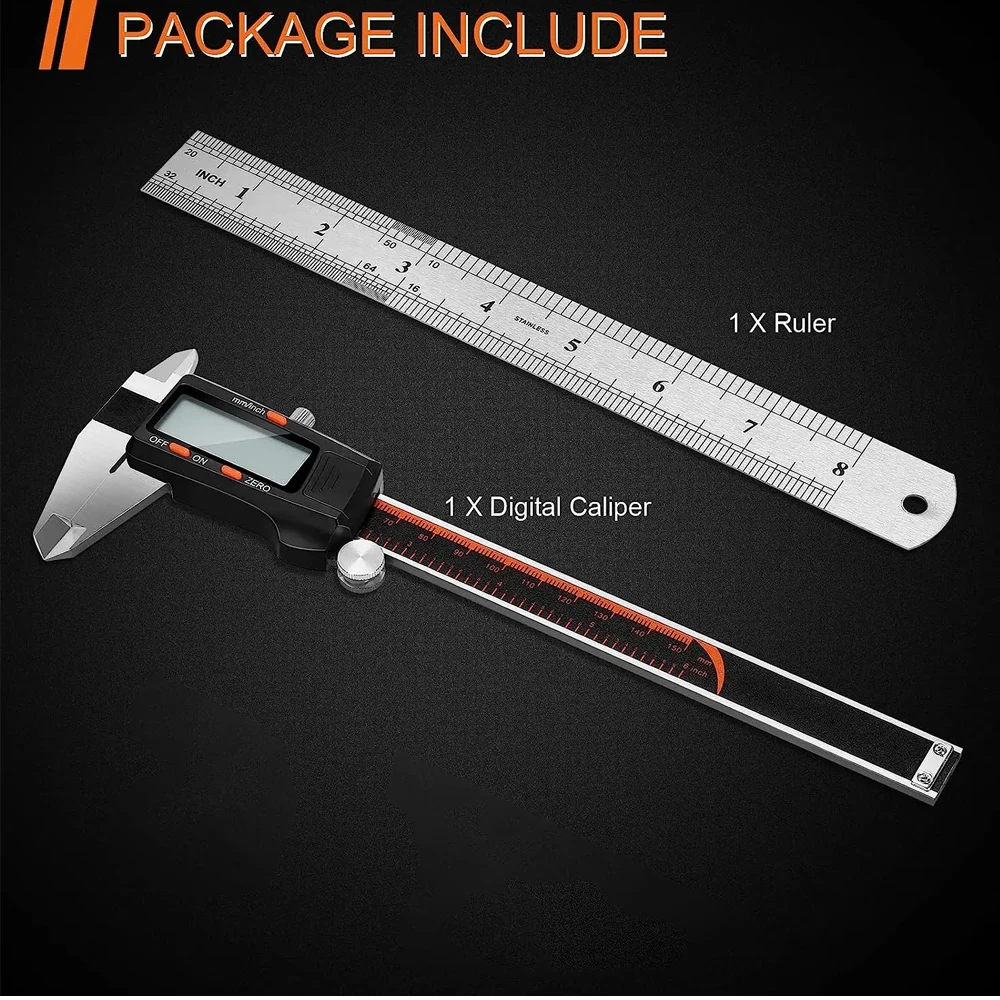 0-150mm Measuring Tool caliper Stainless Steel Digital Caliper Messschieber paquimetro measuring instrument Vernier Calipers