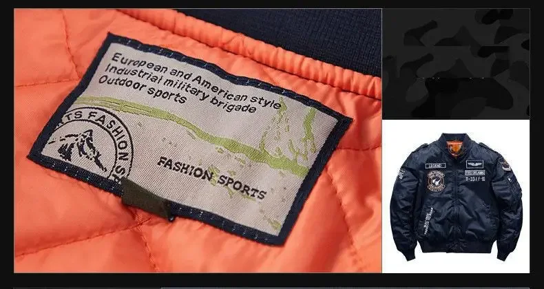 Winter Hip Hop Thick Warm Jacket Men High Quality Military Motorcycle Ma-1 Aviator Pilot Coats Male Baseball Bomber Jacket 29 Sdd57101d0d764367b5ec70bb2393c4a9y