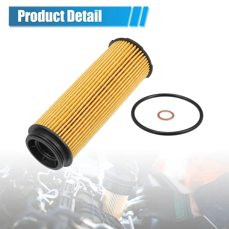 Authentic 10PCS 11428575211 Engine Oil Filter Kit For BMW X3 X4 X5 X6 G01 2017-2022 Xdrive 20D 20I 25I 28I Accessories