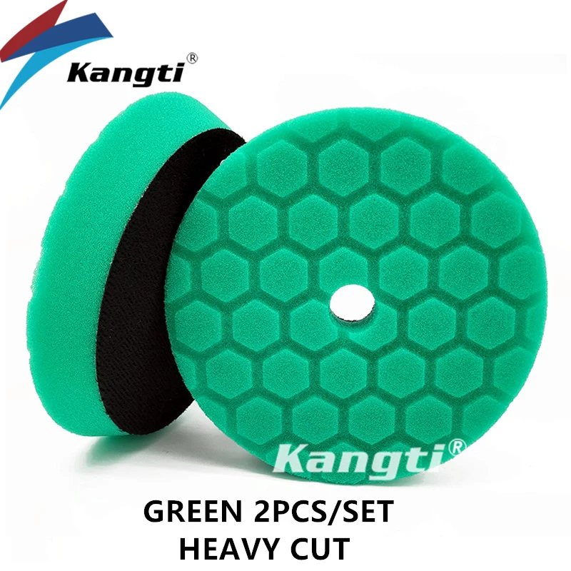 5 (125mm)/6 (150mm) Inch Auto Waxen Buffing Pad Duitsland Schuim Polijstschijf Auto Care Reparatie Tools Wax Pads voor Auto Detaillering