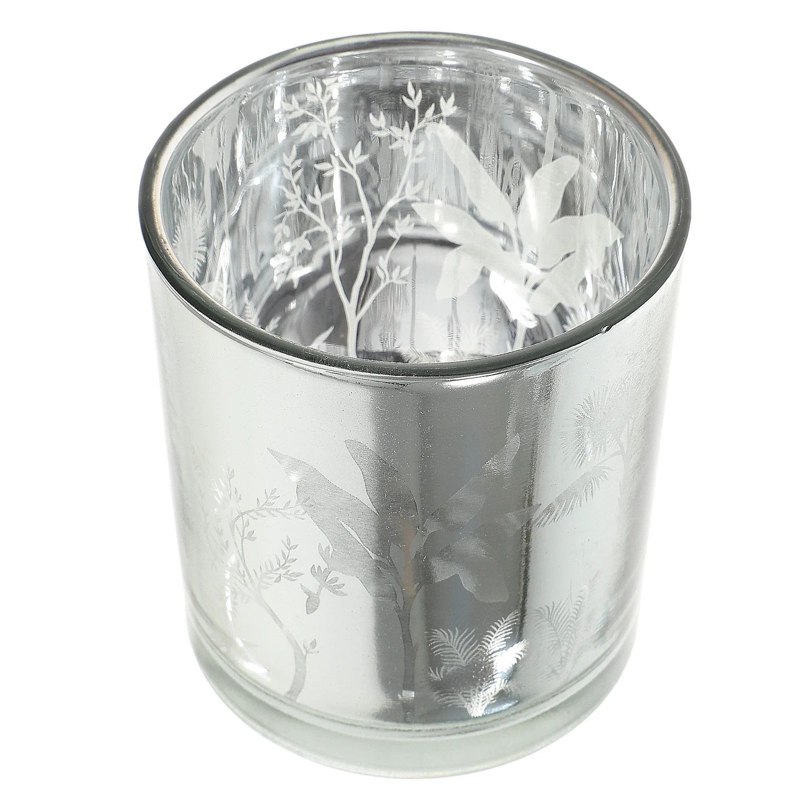 

1Pcs Christmas Candlestick Stylish Stand Desktop Decoration Wedding Party Xmas Holder Ornament Glass Candlestick