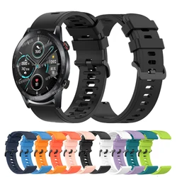 20/22mm Replacement Strap For Honor Magic 2 42mm 46mm Smartwatch Correa Silicone Band For Honor Watch GS Pro/GS 3 Men Bracelet