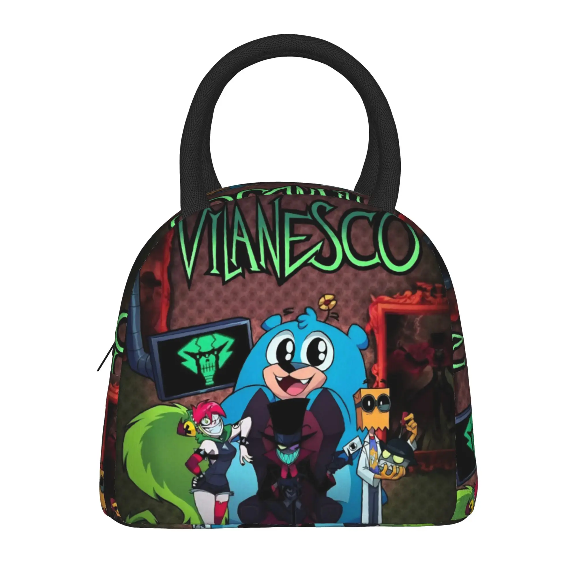 Термосумка для обедов Insulated Lunch Bag Villainous Comdy Merch, многофункциональный термоконтейнер для еды, термосумка-холодильник для путешествий