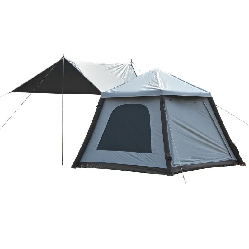 High Standard Fully Automatic Inflatable Camping Tent USB Charge Outdoor Indoor Glamping Tent