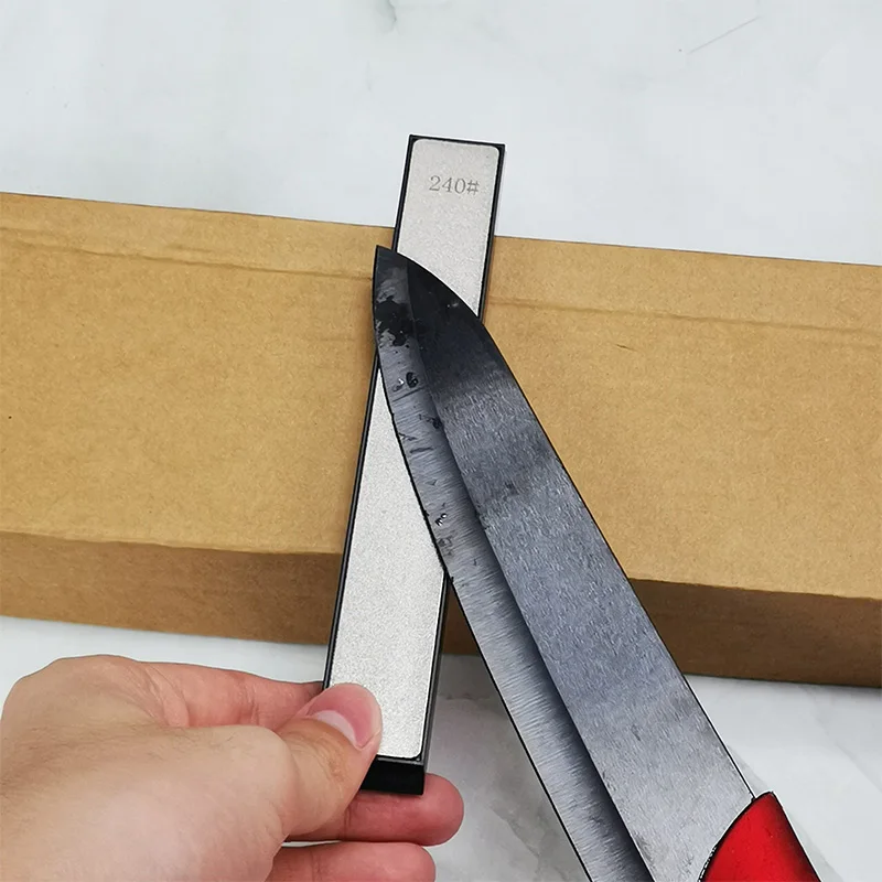 2PC Professional Diamond Sharpener for Knife Sharpening Stone System Kitchen Frinding Blade Fine Grinding Tool Whetstone