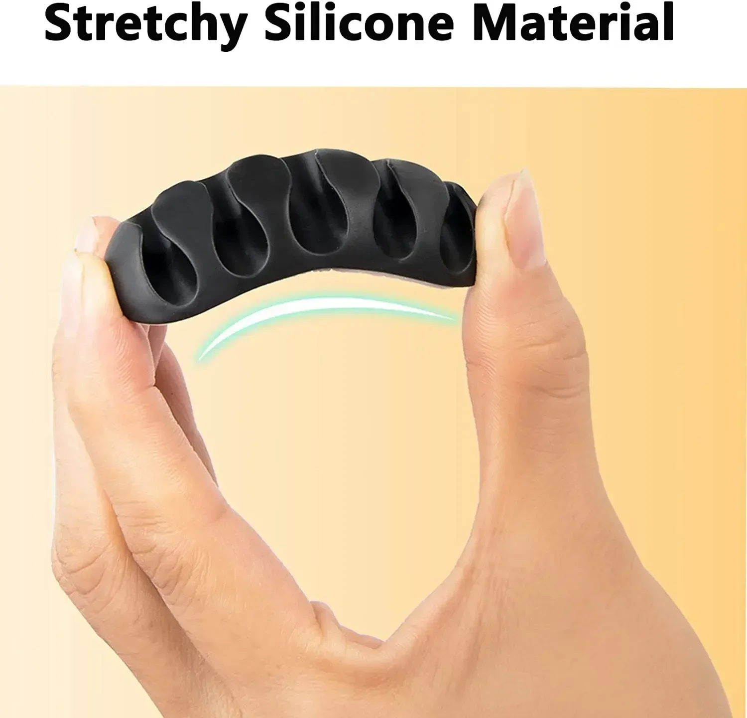 10 pcs Cable Organizer USB Cable Management Winder Desktop Tidy For Headphone Phone charging cable wire organizer