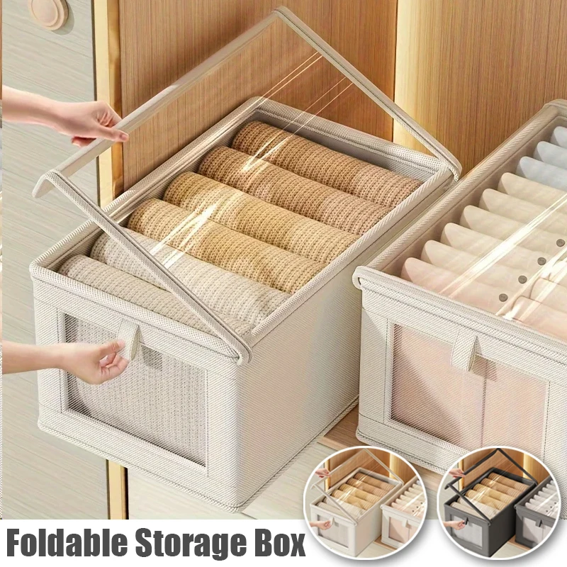 

1PC Underwear Storage Box Oxford Cloth Bra Cabinet Drawer Separated Underwear Wardrobe Clothes Divider Home Organizer Supplies