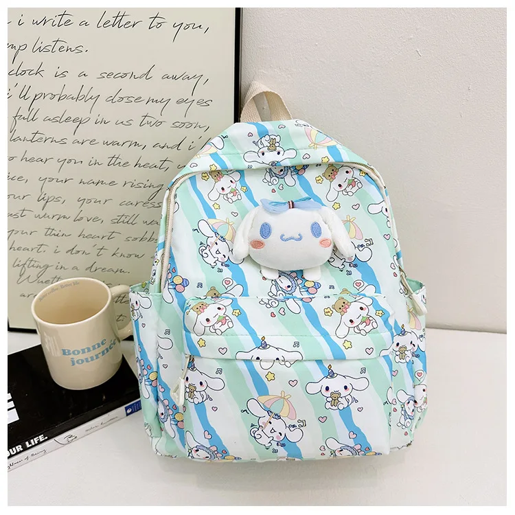 Kindergarten  Kuromi Backpack Snoopy Girls School Bags/ Kawai Cartoon Kids Satchel School Stationery Gifts