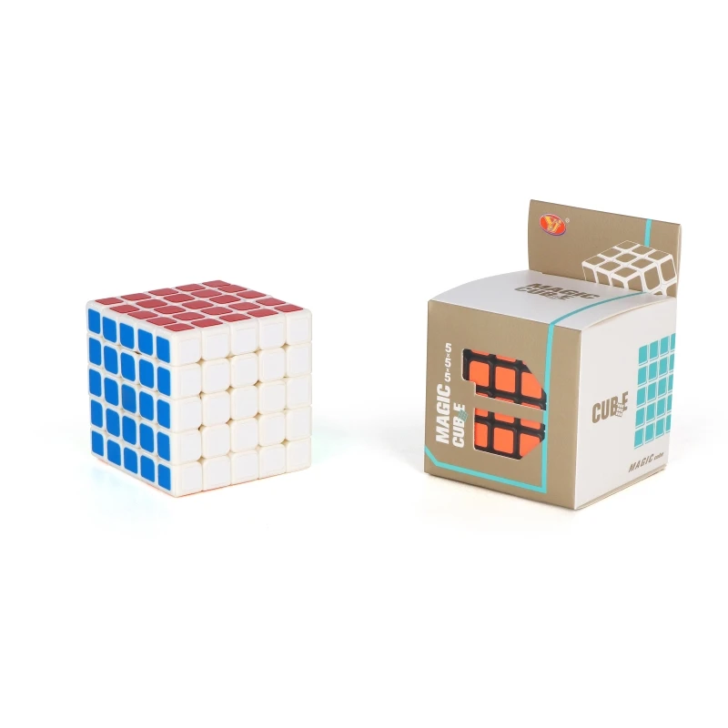 Yongjun Ruichuang Brinquedo Educacional 5x5x5 Cubo Mágico Cubos de Velocidade Quebra-cabeça de Plástico Profissional 5x5 Cubo Mágico