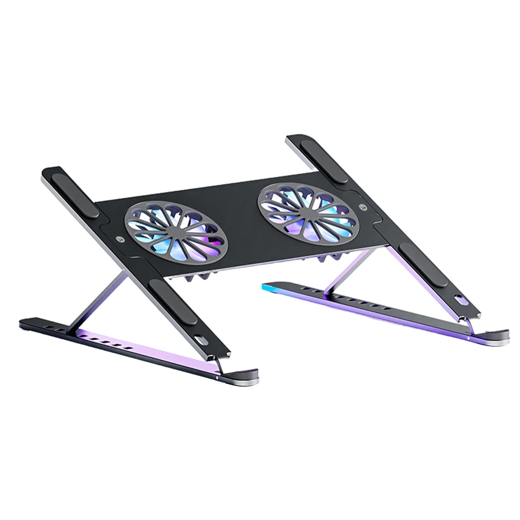 Laptop Cooling Heightening Stand Tabletop Tablet Rack Non-slip Folding Cooler Holder Notebook Computer Accessories