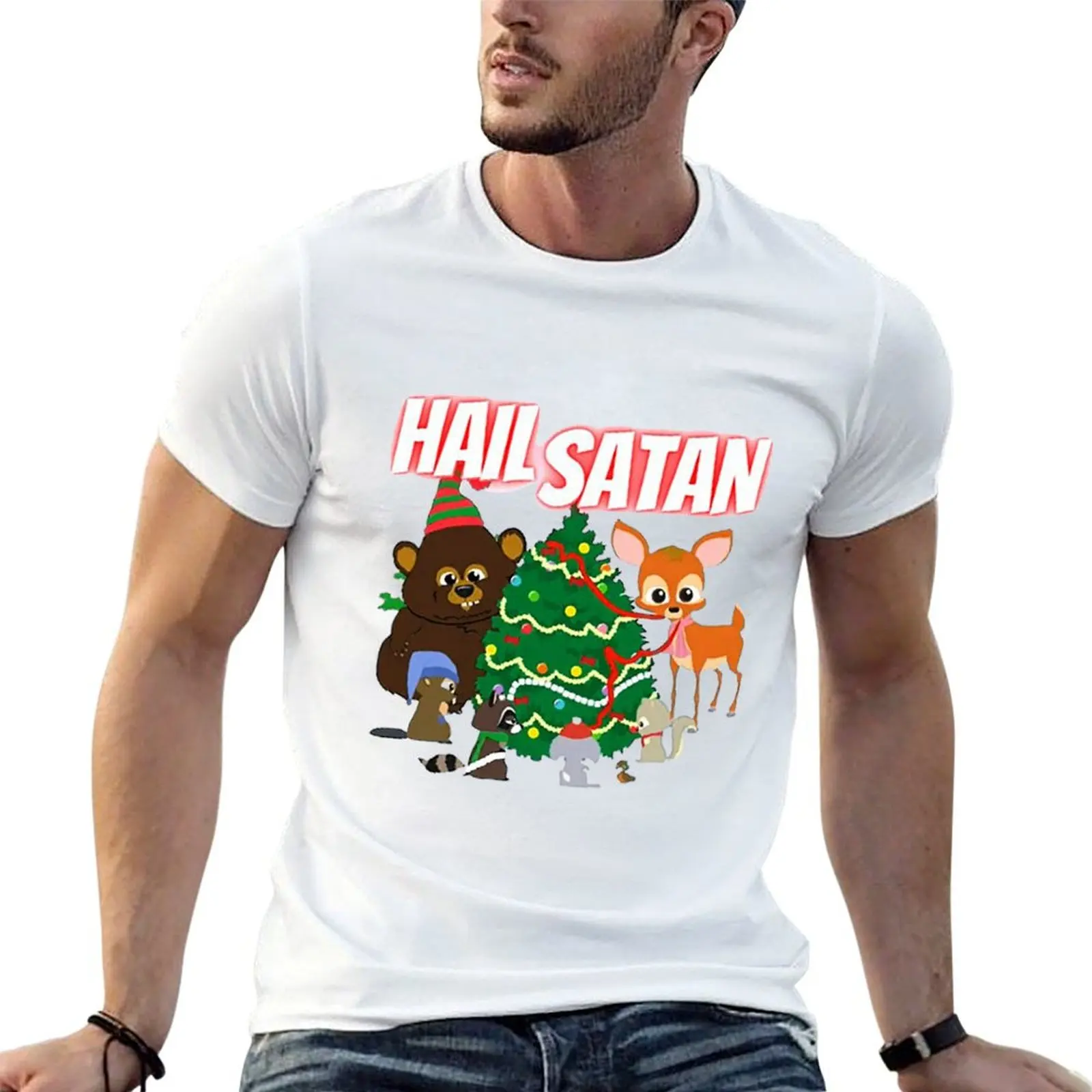 

South Park Christmas Critters T-Shirt funny t shirts man anime tshirt T-Shirt