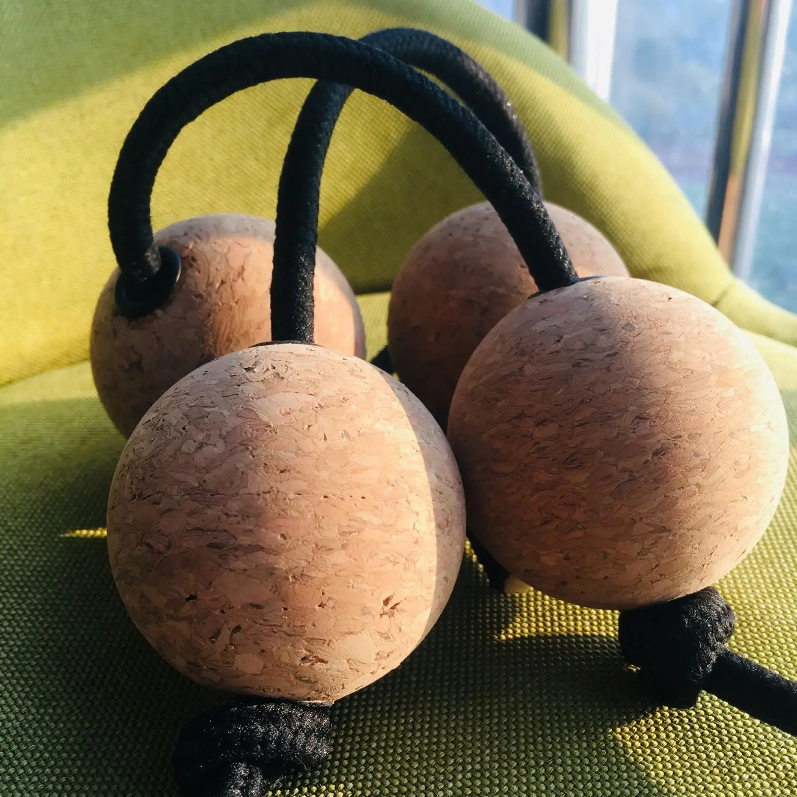 Cork Rhythmic Sand Balls Small Musical Instrument Party Favors Music Eggs