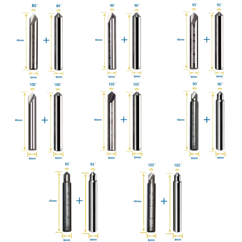 RAISE Cutter 90 ° 95 ° 100 ° Fräser für Vertikale Schlüsselschneidemaschine zum Schlüssel-Duplizieren Schlüsseldienst-Werkzeuge – Detail 7