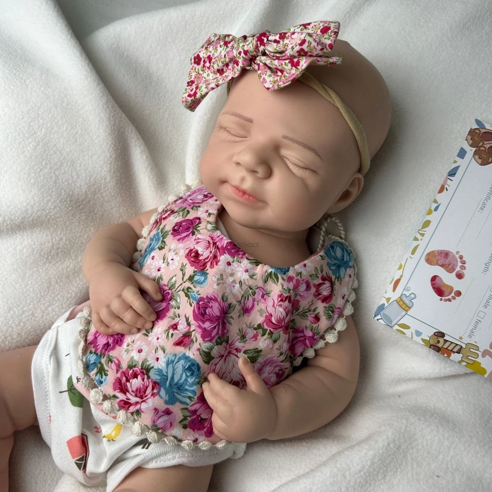 19inch 47cm realista silicone renascido bebê menina/menino Pascale corpo inteiro bonecas texturas realistas suaves para colecionais crianças brinquedo