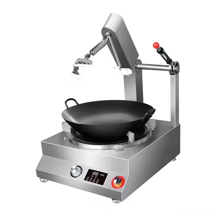 

Semikron AI Cooking Robot Gas Automatic Wok Stir Fry Machine For Commercial Kitchen Equipment Restaurants