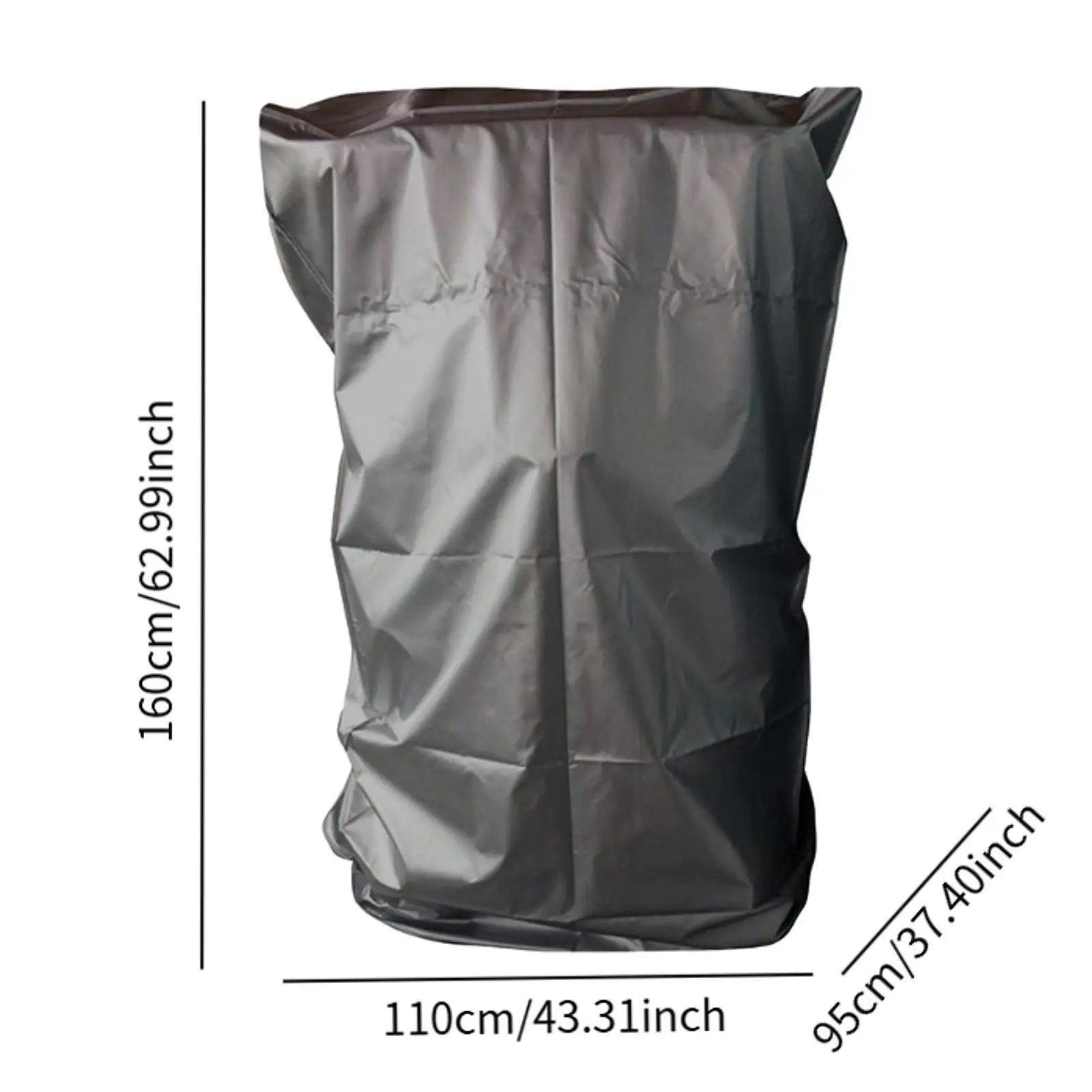 Workout Elliptical Training Protective Cover Waterproof Oxford Dustproof for Indoor Outdoor Fitness Machine