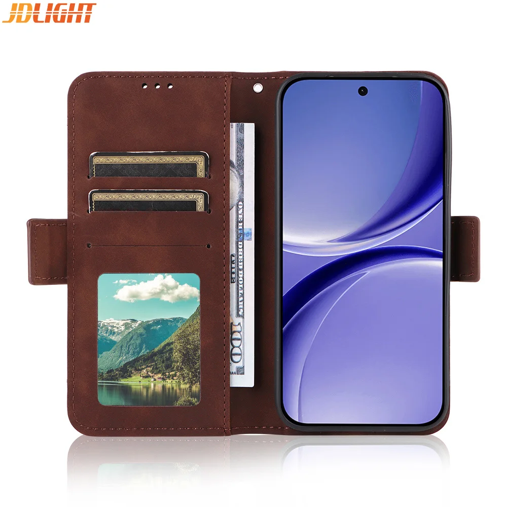 

Leather Wallet Case for Xiaomi Poco X8 Pro/X8 Pro Max, Magnetic Book Flip Cover, Card Photo Holder, Luxury Mobile Phone Cases