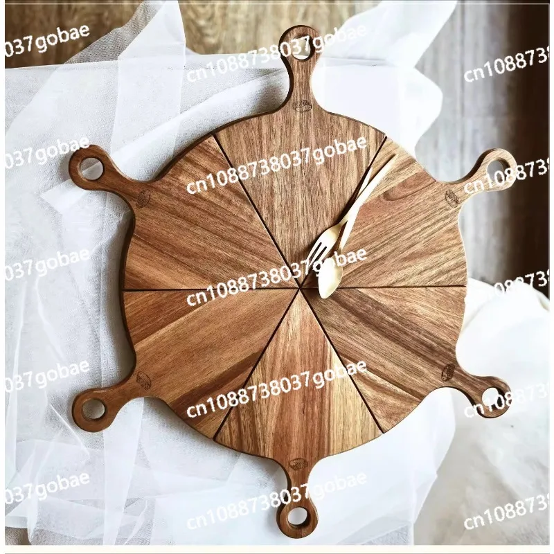 

Wooden Baking Pizza Bread Board Sushi Tray Tea Tray Coaster Photo Props