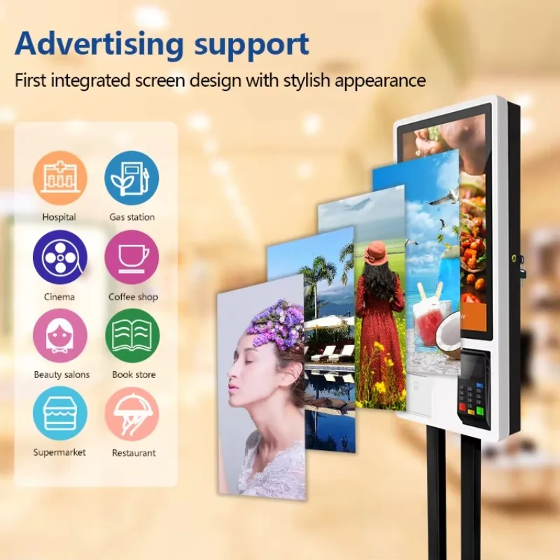 Imagen 5: Máquina de Pago con Pantalla Táctil para Servicio de Autoservicio de Comida Rápida