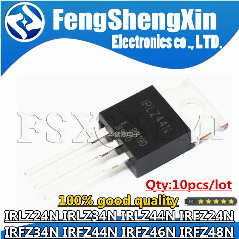 10Pcs Irlz44N To-22…