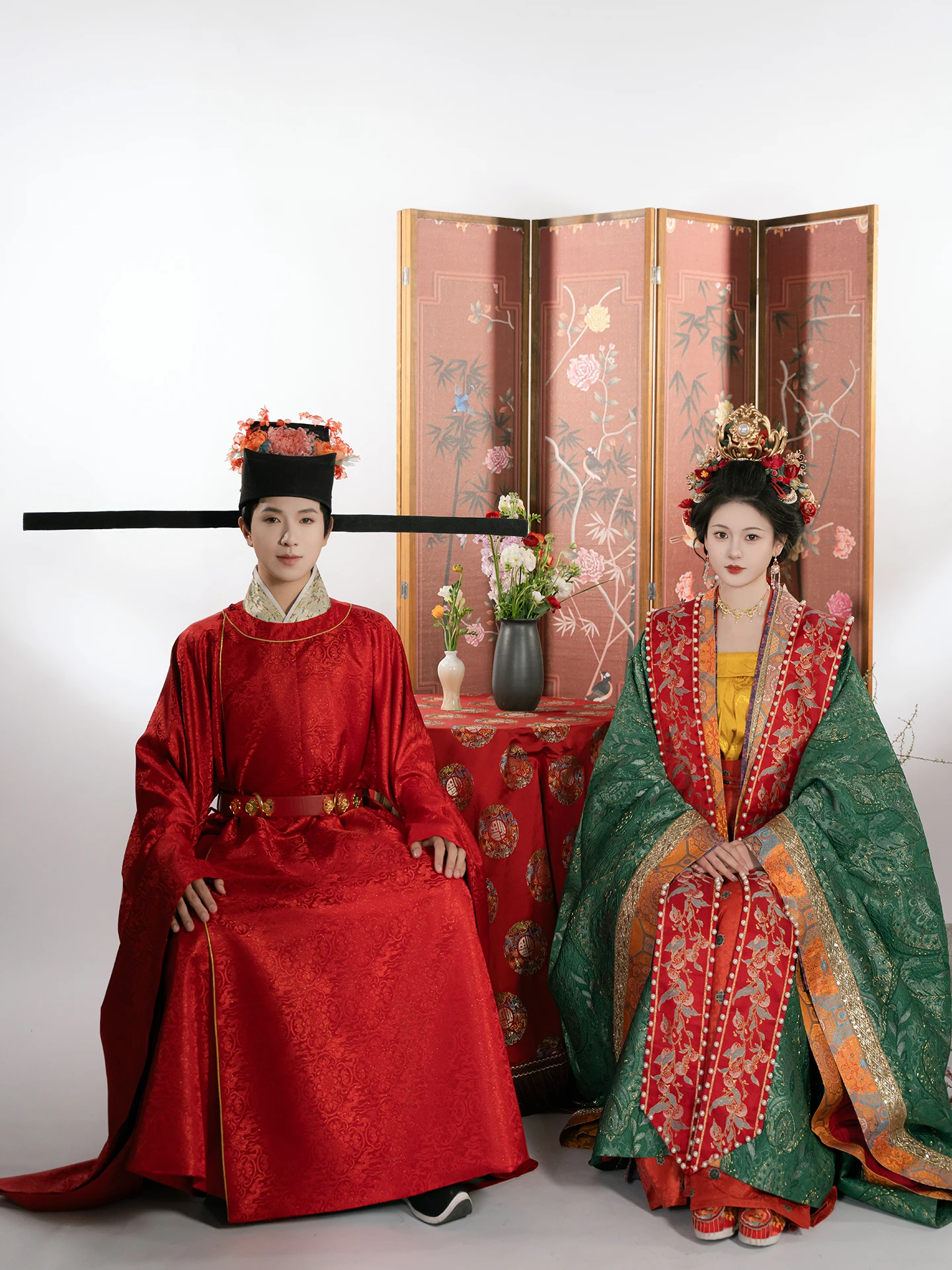 

Original Hanfu Song Dynas Sle Couple's Wedding Dr New Bride's Coronation Ceremony Costume Set New Model