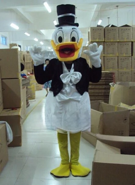 

Anime Black Duck Mascot Costume Cartoon Cosplay Costume Halloween Christmas Party Maskote Carnival characters for parties
