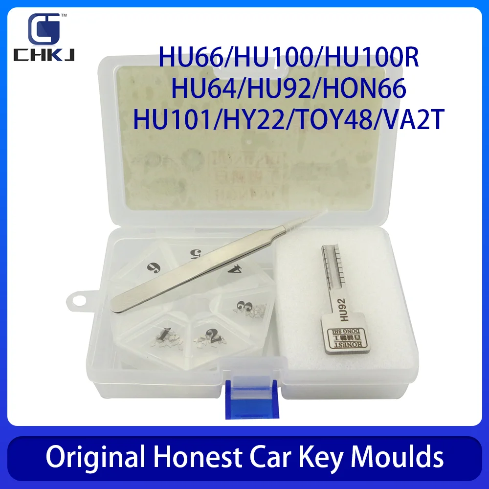 

CHKJ 100% Original Locksmith Tools Car Auto Key Profile Mould HU66 HU92 HU100 HU101 HON66 For Key Profile Modeling Duplicating