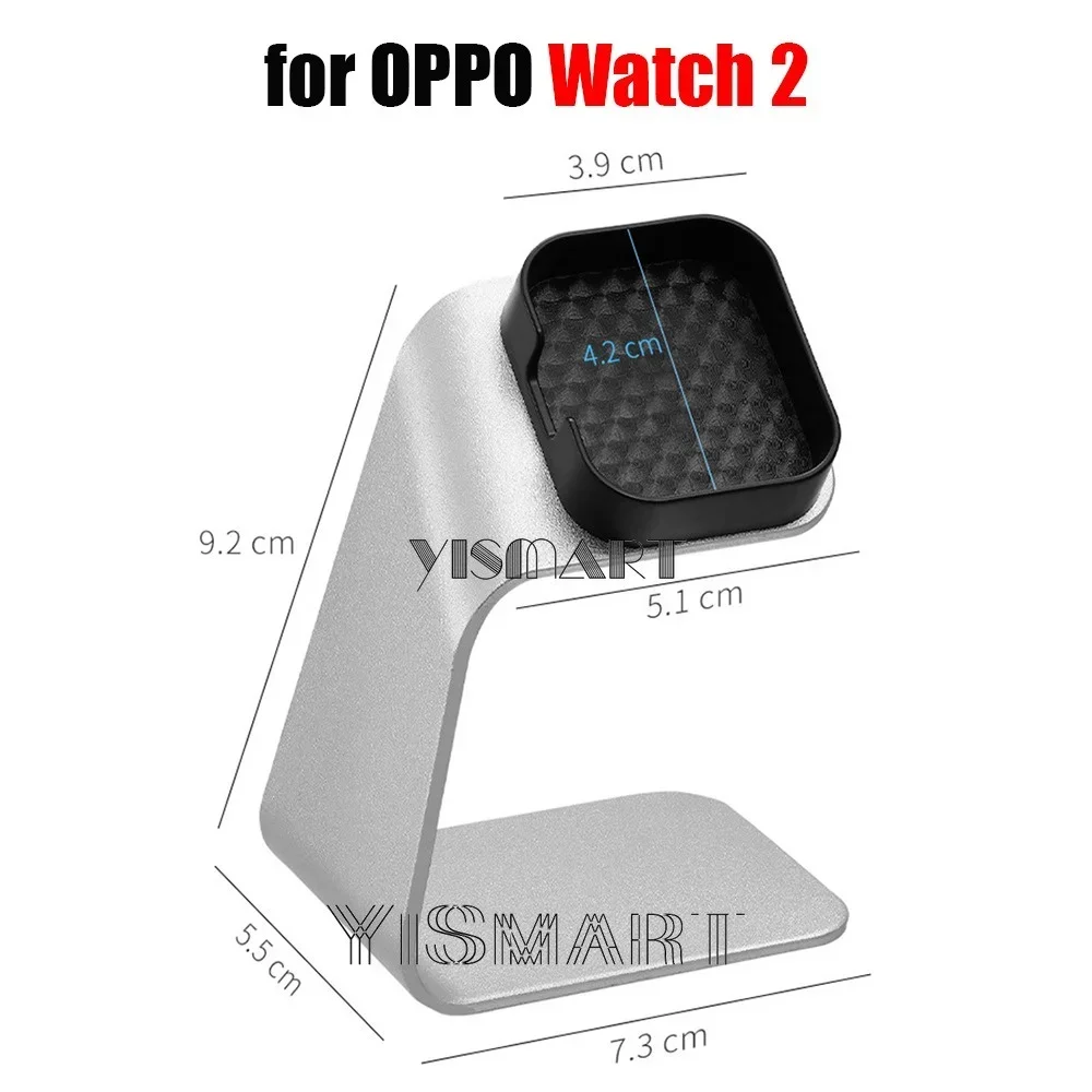 Charger Cradle Dock for OPPO Watch 3 Pro Stand Holder for OPPO Watch 2 Aluminum Bracket