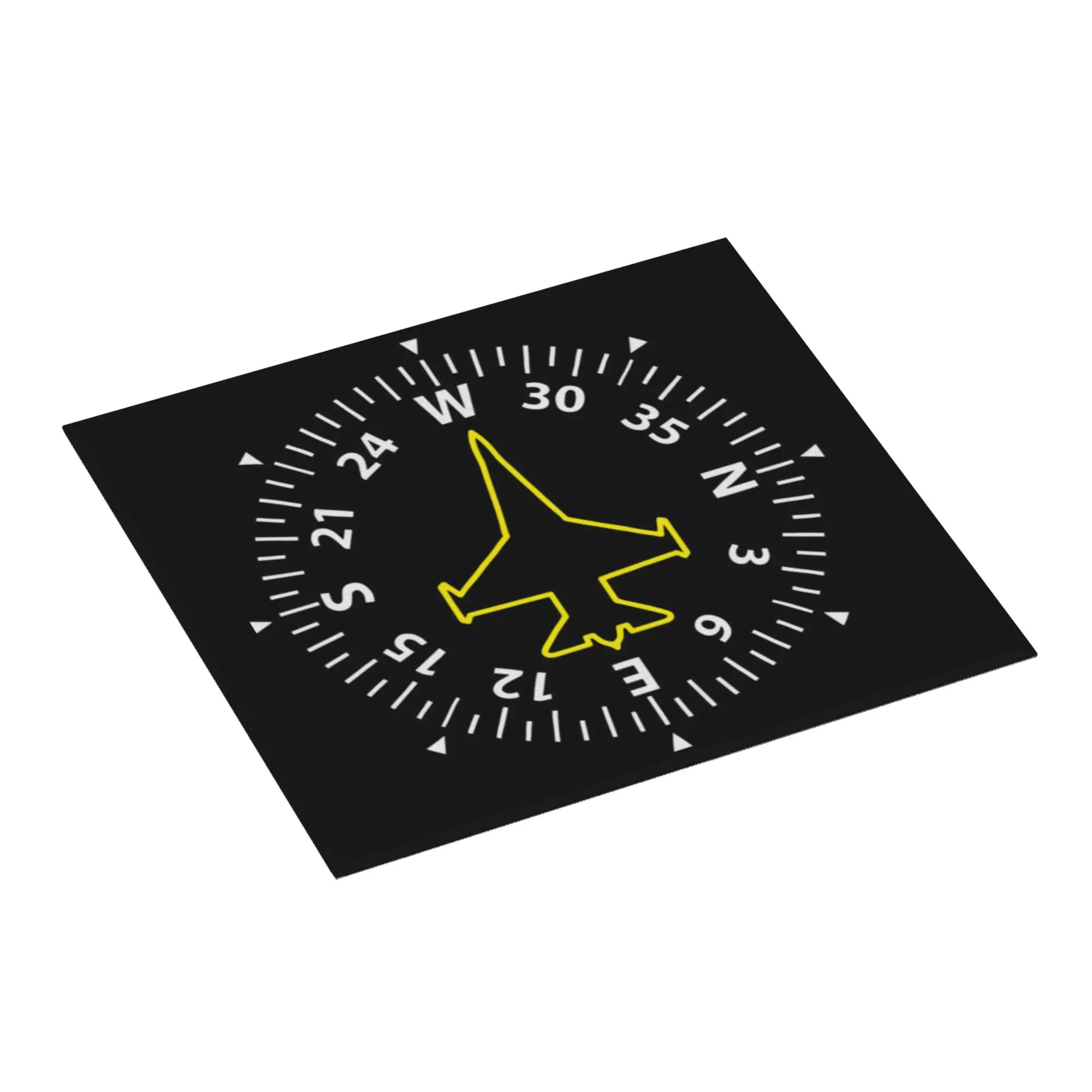 Digital Flight Instruments Fighter Pilot Drying Mat For Kitchen Waterproof Non‑Slip Oil Proof Reusable Countertop Protector Mat