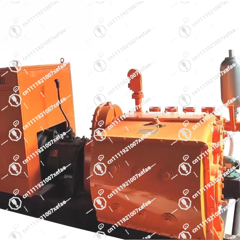 F series pump, three cylinder single acting drilling rig mud pump