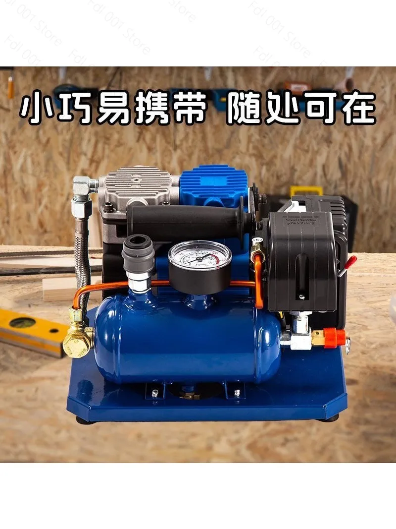 Brush oil-free lithium battery air pump Car charging pump Air compressor Household portable tire air pump Small
