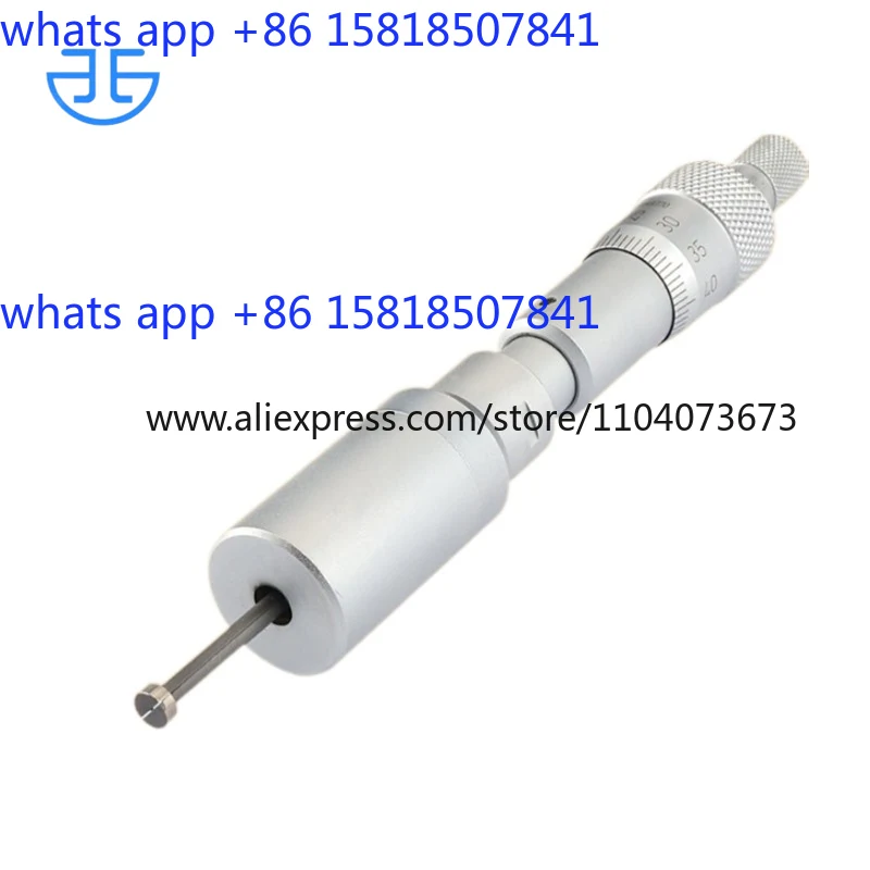 Small hole three-point inner diameter micrometer two-petal mechanical scale microporous measurement