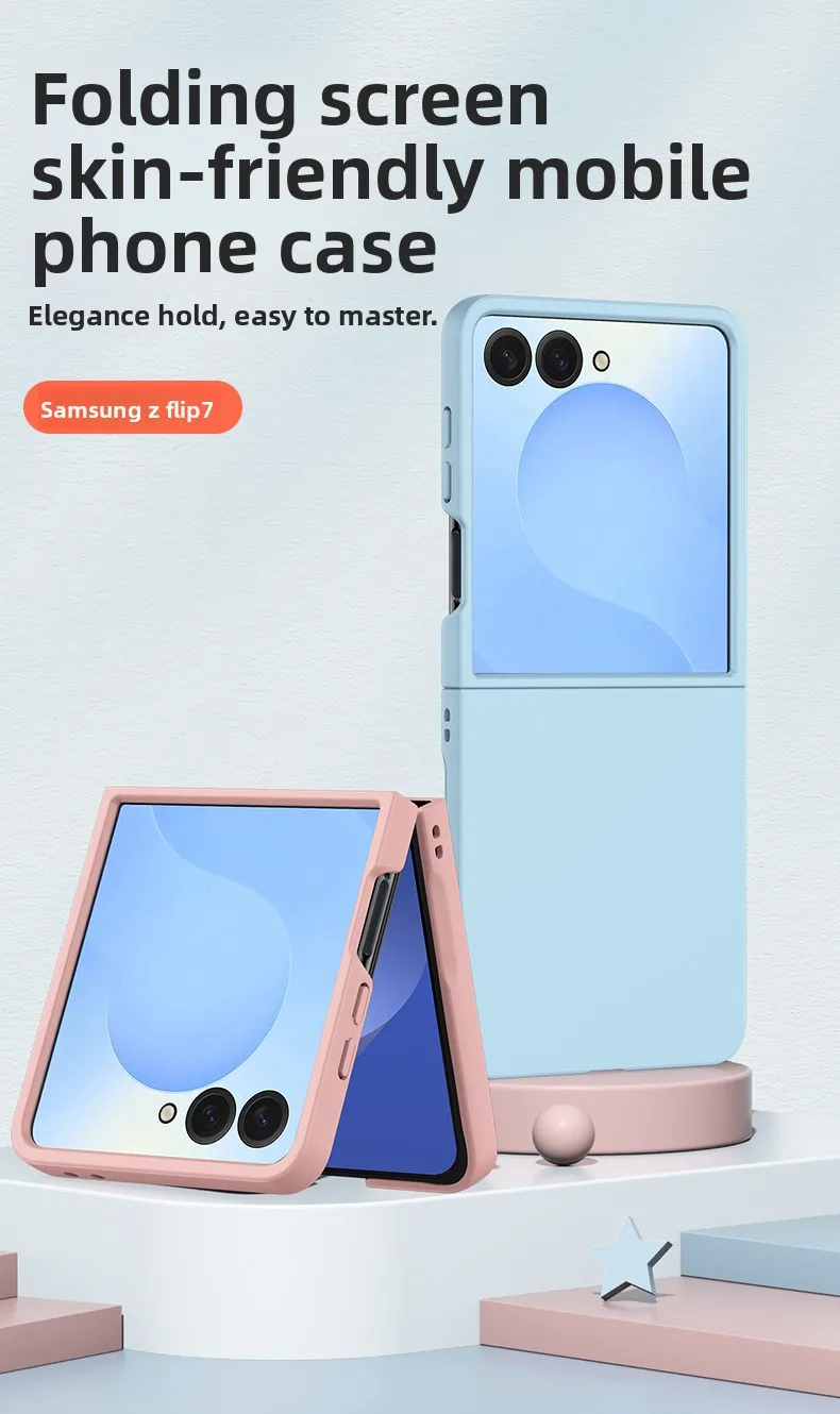 Handyhülle für Samsung Z Flip 8 7 FE 6 5 4 3 Flip7 Flip6 Flip5 Flip8 5G Schutzhülle Schlank Dünn Süßes Candy-Design Angenehmes Hautgefühl – Detail 14