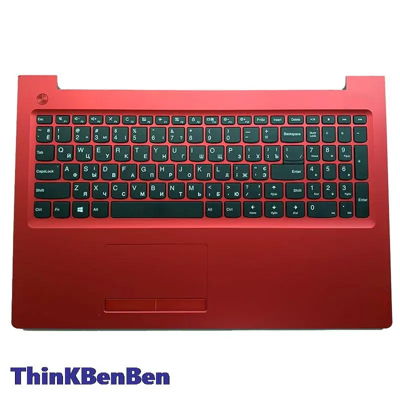 

UKR Ukrainian Red Keyboard Upper Case Palmrest Shell Cover For Lenovo Ideapad 510 15 310 15 15IKB 15ISK 15IAP 15ABR 5CB0L80855