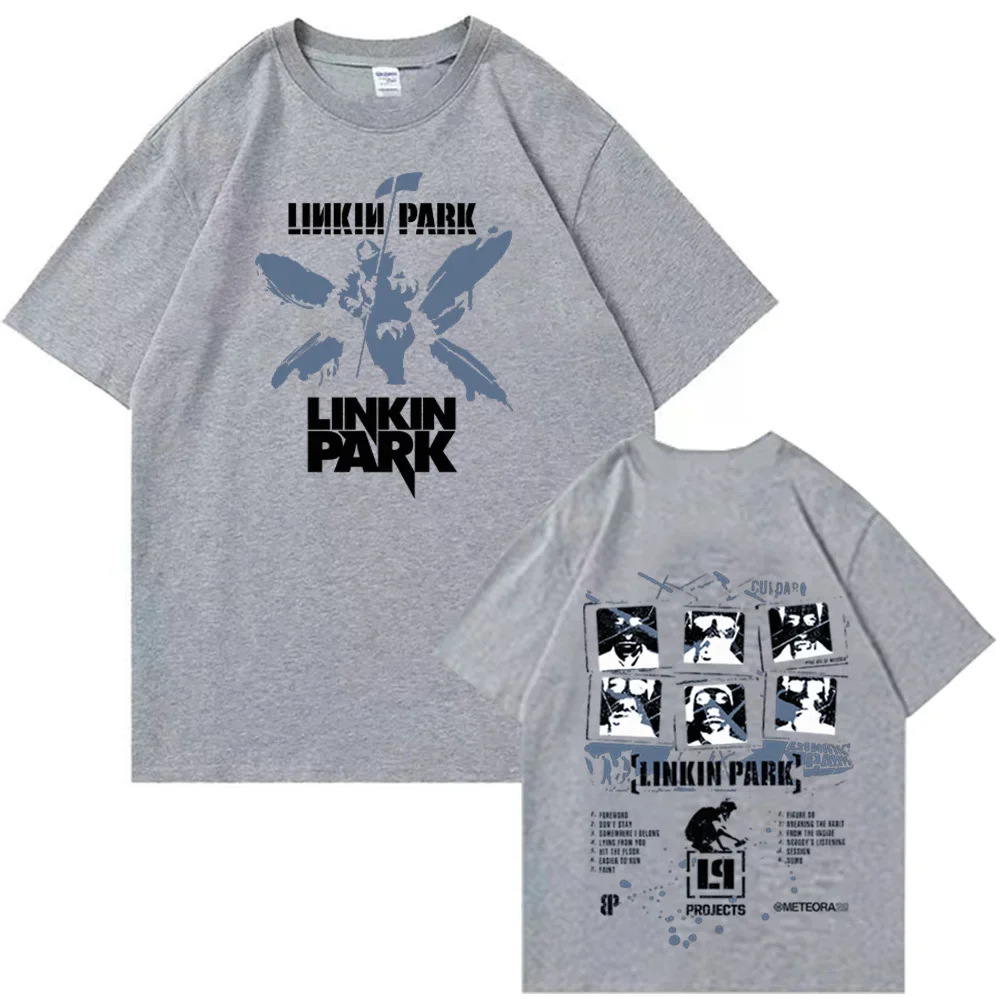 NONE Linkin-Park T-shirt Mann Frauen Harajuku Oansatz Sommer Casual Shirt Fans Geschenk Trainingsanzug Kleidung für Männer Ropa Para hombre 3