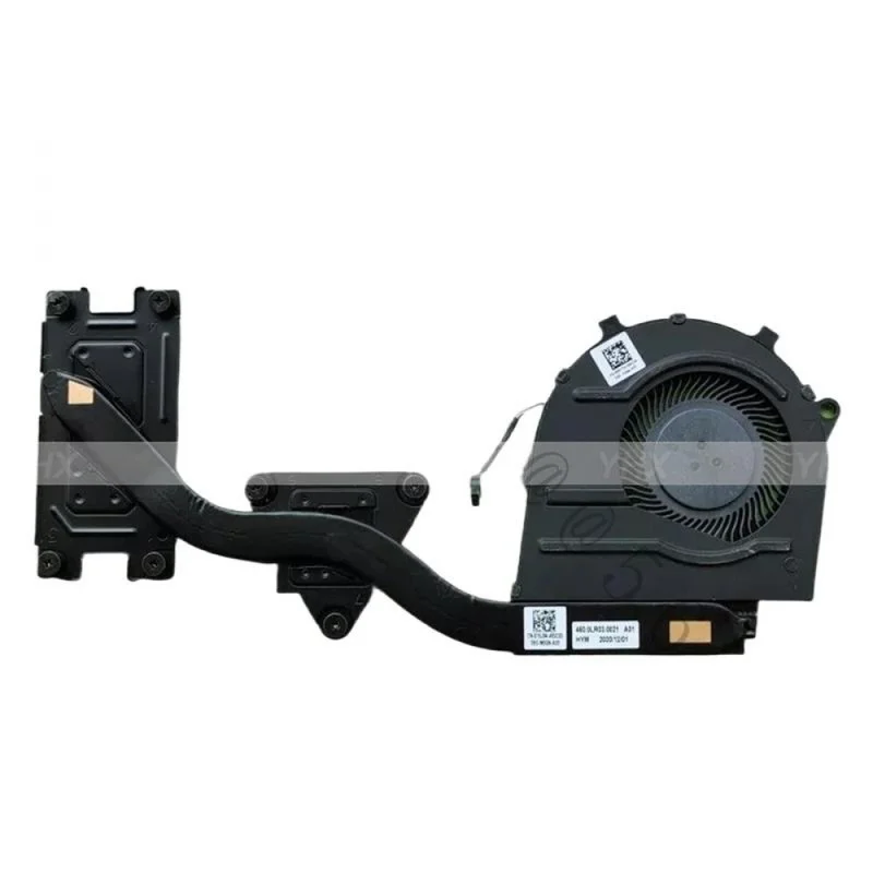 AS+New Heatsink Cooling Fan For Dell Inspiron 5401 5402 Laptop CPU Cooler Radiator Module P/N:015J94 15J94 Replacement Repair Pa