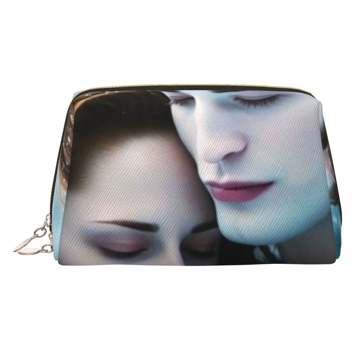 The Twilight Saga Edward Cullen Women Cosmetic Bag Travel Makeup Organizer Pouch Toiletry Storage Dopp Kit Case