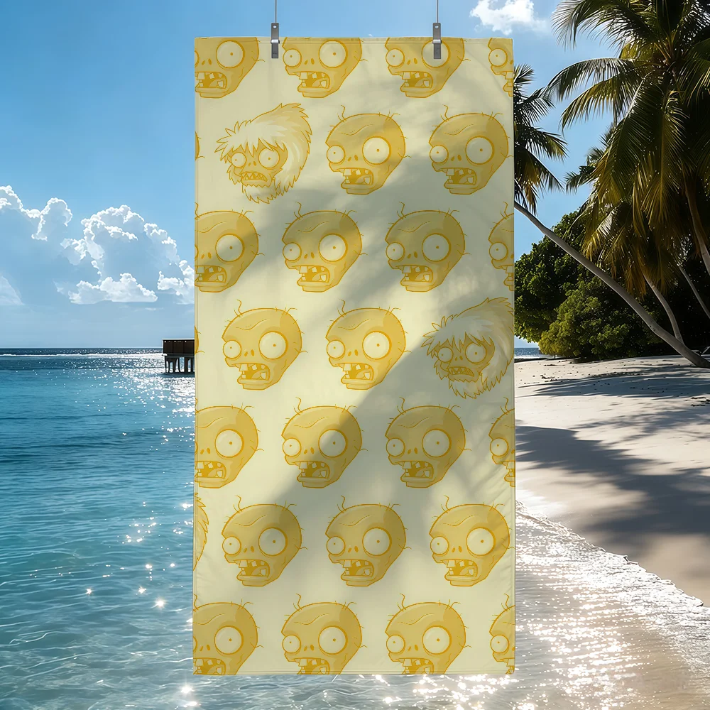 Game P-Plants vs. Z-Zombies Towel Drying Bath Towel Applicable To Light Swimming Camping Yoga Beach Out